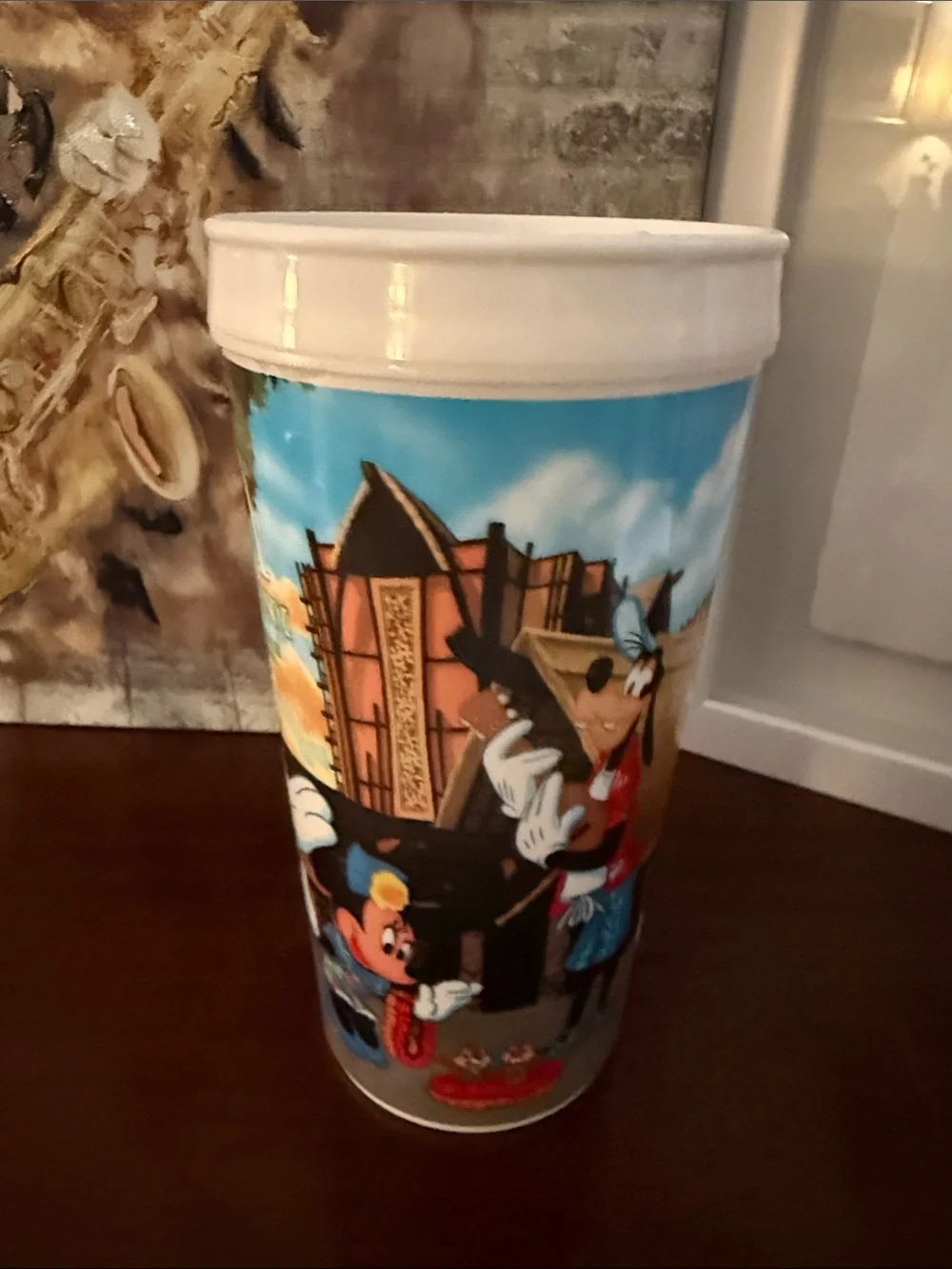 Aulani Disney Resort plastic tumbler NO LID